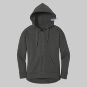 DT1104.ise - Women's Perfect Weight ® Fleece Drop Shoulder Full Zip Hoodie
