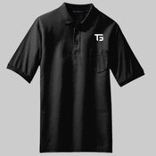 *K500P* Silk Touch™ Polo with Pocket, 