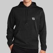 *F244* Sport-Wick® Fleece Hooded Pullover, Sport-Tek® 