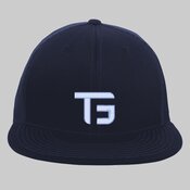 *4D3*  D-Series Trucker Snapback Cap, Pacific Headwear