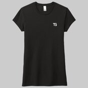 *DT155* Women’s Fitted Perfect Tri ® Tee, District ®