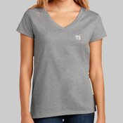 *DT8001* Women’s Re-Tee ® V-Neck, District ®
